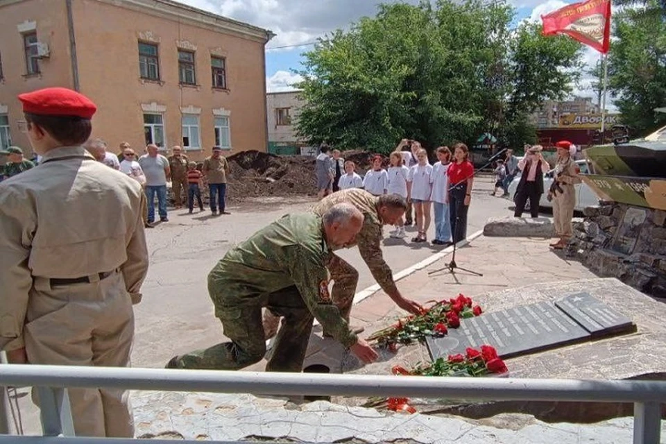 В ДНР в День ветеранов боевых действий почтили память защитников Отечества. Фото: Филиал фонда «Защитники Отечества» в ДНР