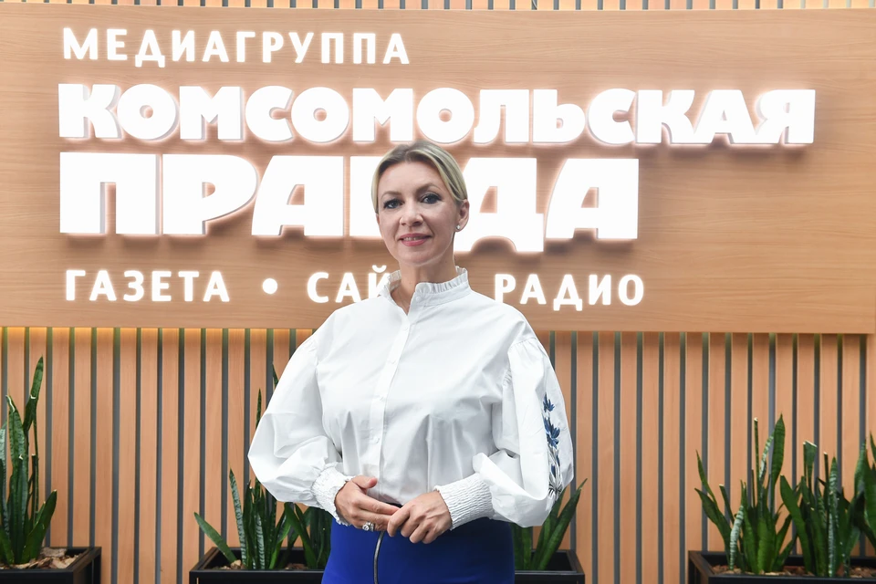 Захарова назвала антиисторическим фейком и ужасом публикацию посольства ФРГ в РФ