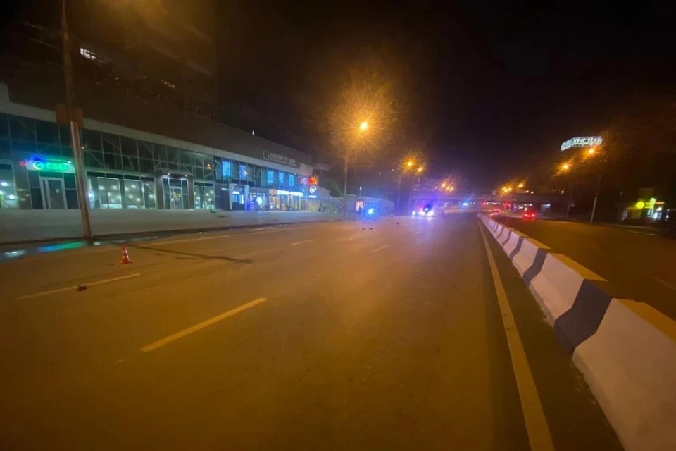 В ДТП на Красном проспекте пострадали мужчина и женщина. Фото: ГАИ Новосибирской области