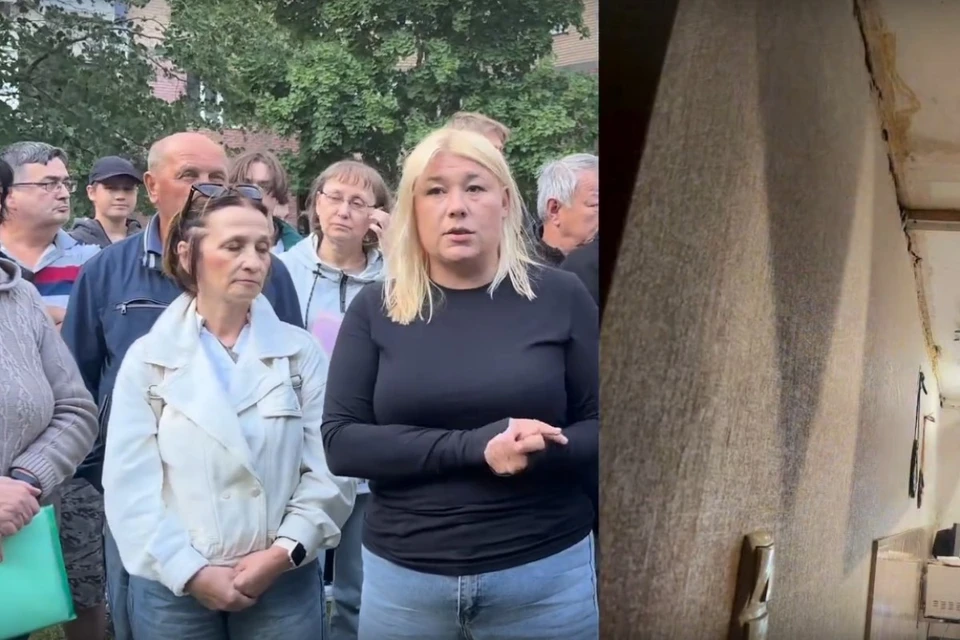 Дом продолжает «двигаться». Фото: ВКонтакте «Социальное движение Достойные».