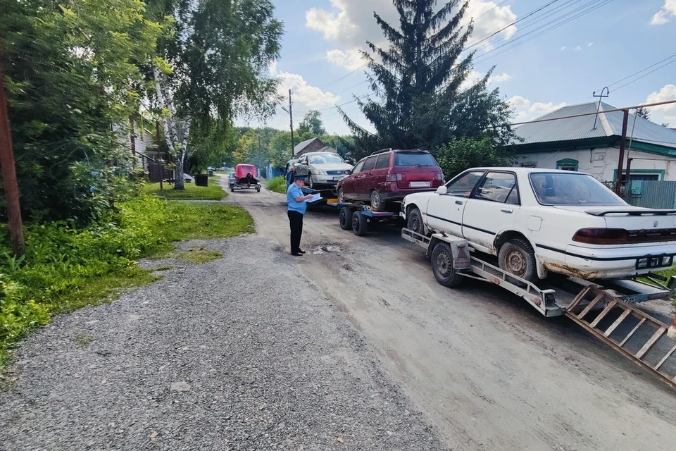 В Искитиме у троих водителей конфисковали автомобили за пьяные поездки. Фото: ГУФССП России по Новосибирской области
