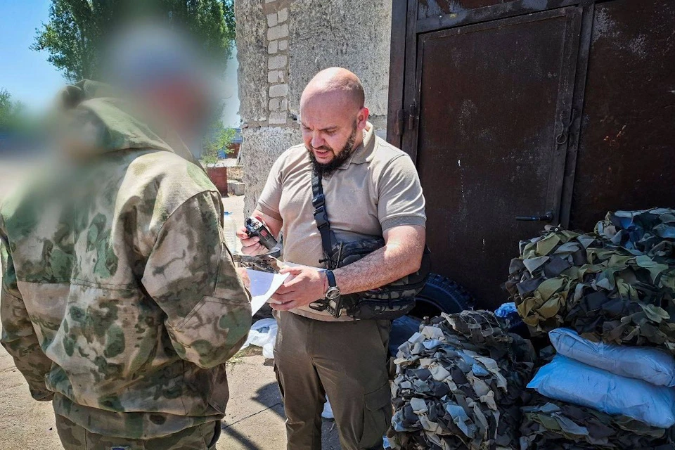 Омбудсмен Херсонщины передал дрон-детекторы бойцам СВО Фото: ТГ-канал "Омбудсмен Херсонской области"