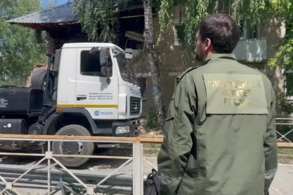 Под Новосибирском возбудили уголовное дело из-за взрыва дома в поселке Красный Яр. Фото: СУ СК по Новосибирской области