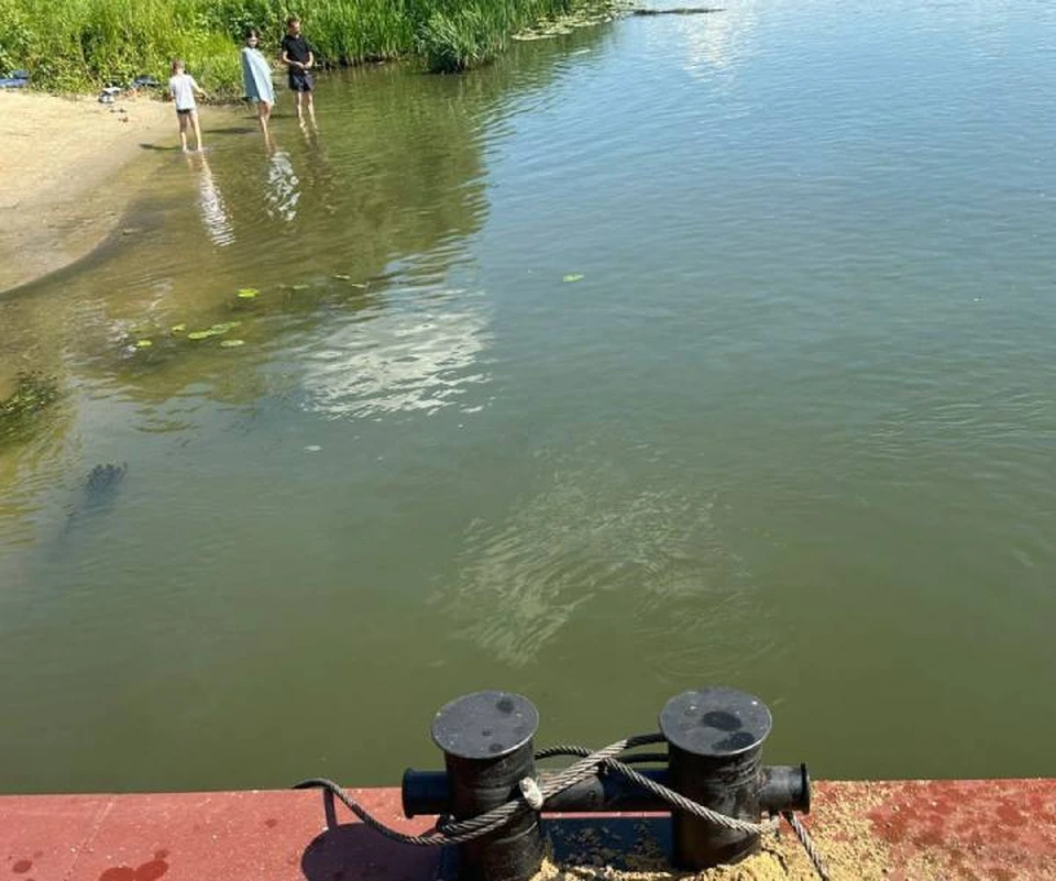 В Дону видны круги на воде от горючего.