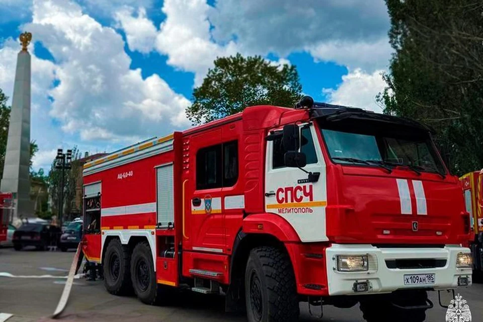 36 пожаров потушили в регионе за минувший день. Фото: ГУ МЧС России по Запорожской области