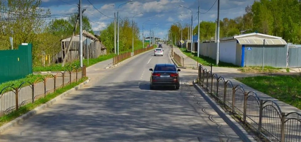 Фуры мешают жителям калужского Шопино.
