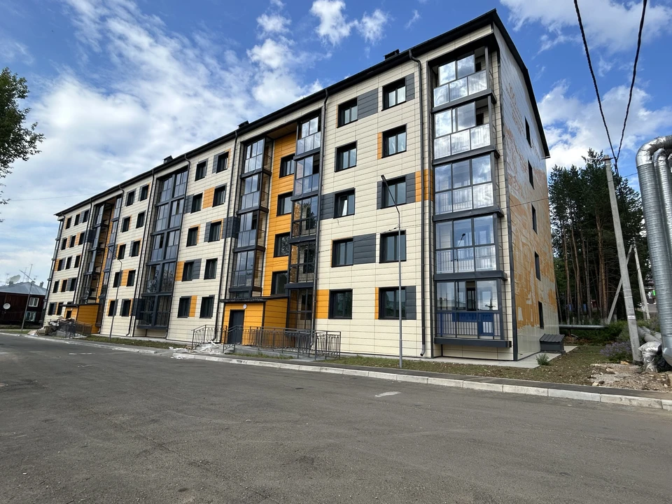 В новом доме в пос. Нижний Куранах (Якутия) будут проживать 85 семей сотрудников компании "Полюс". Фото: компания "Полюс"