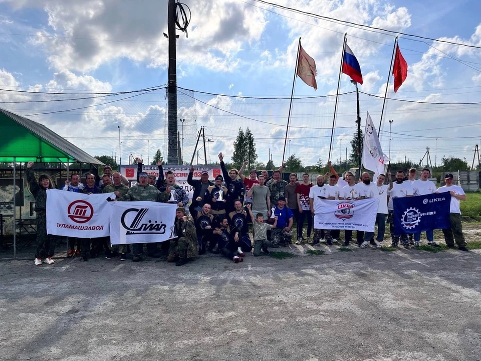 Тульские пейнтболисты одержали победу на турнире «RXL»