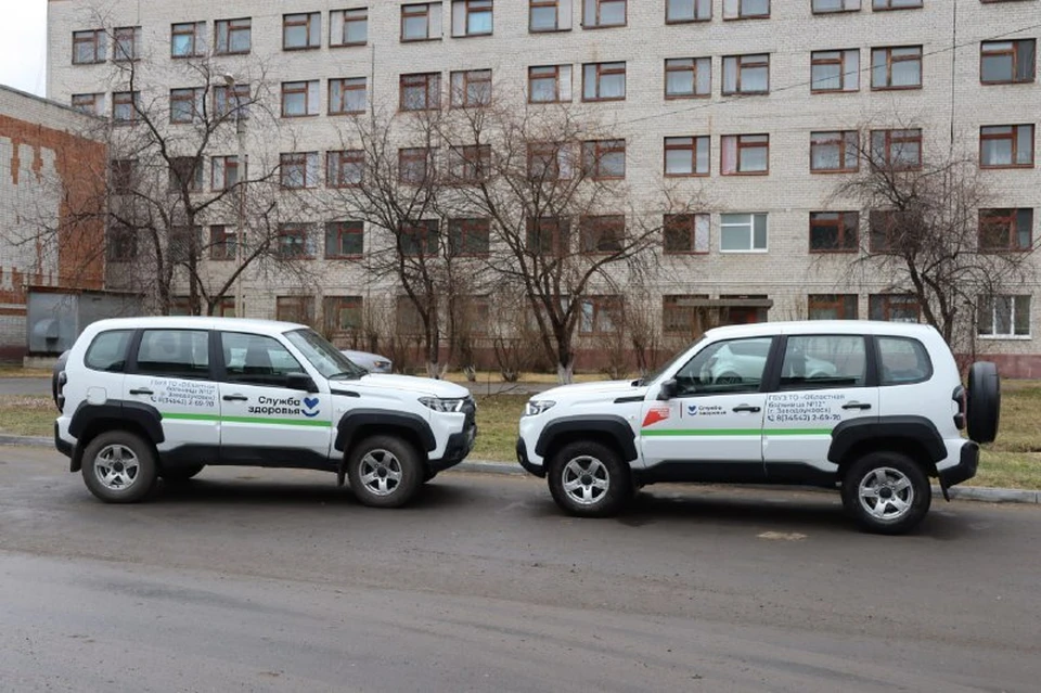 В Областную больницу №9 в селе Вагай поступили четыре новеньких автомобиля