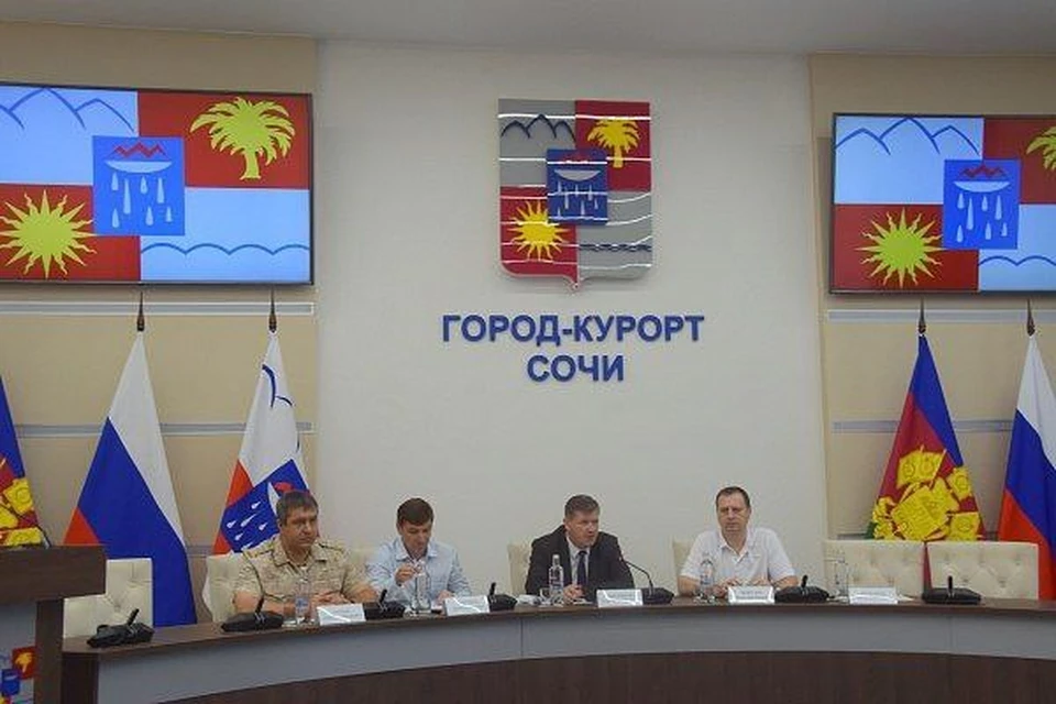 В Сочи готовятся к выборам губернатора Краснодарского края. Фото: пресс-служба мэрии города