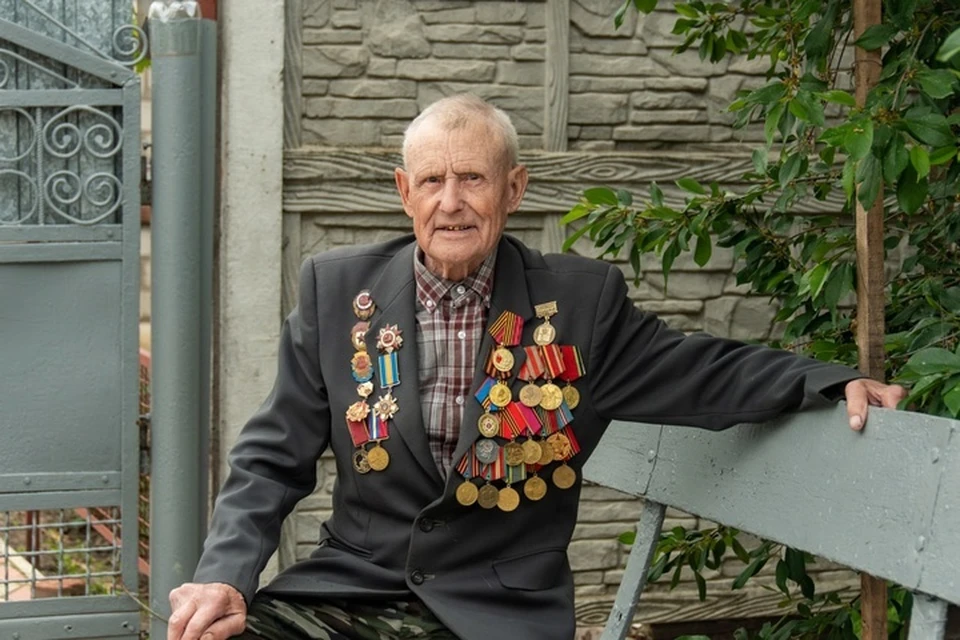 Иван Логвинченко был одним их последних ветеранов Великой Отечественной войны в Мелитополе. Фото: тг-канал Сергея Золотарева