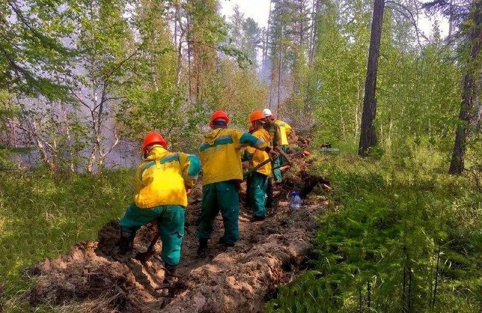 Лесные пожарные передислоцированы в Верхоянский район для усиления сил Фото: архив пресс-службы Минэкологии Якутии