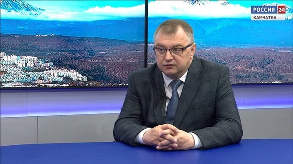 Министр здравоохранения Камчатского края Олег Мельников. Фото: телеканал "Россия 24".