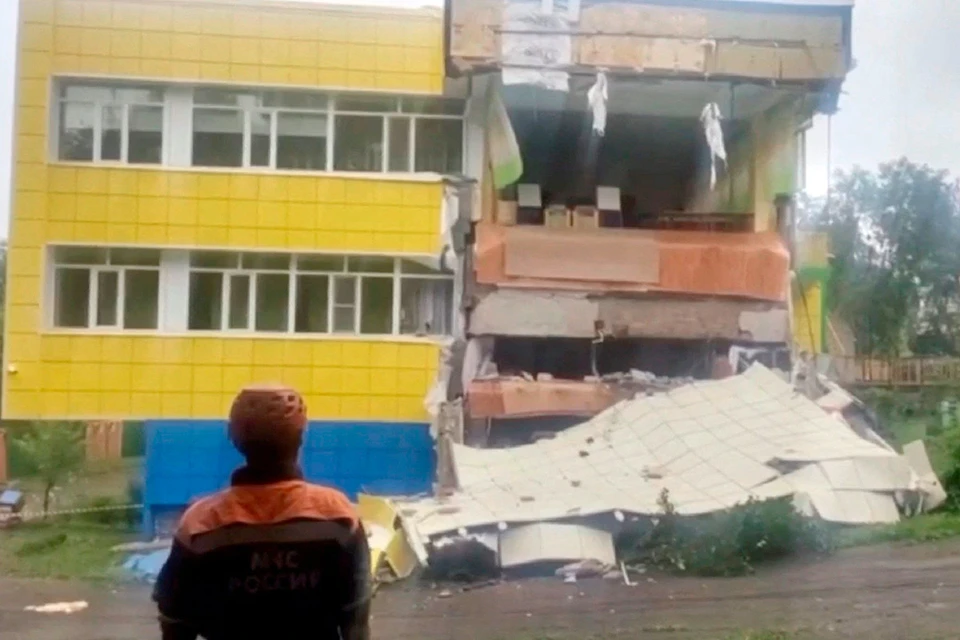 В основном здания на Камчатке устояли
