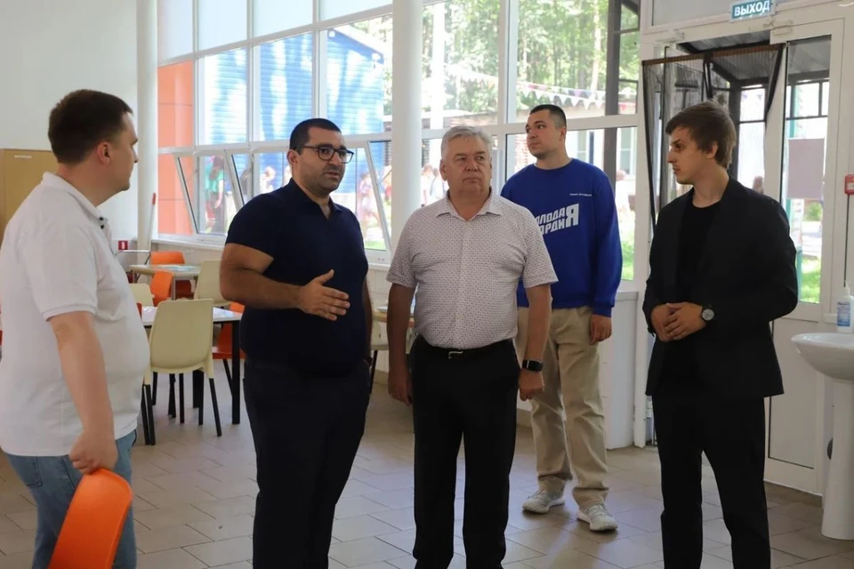 Николай Воробьев посетил оздоровительный лагерь «Орленок».