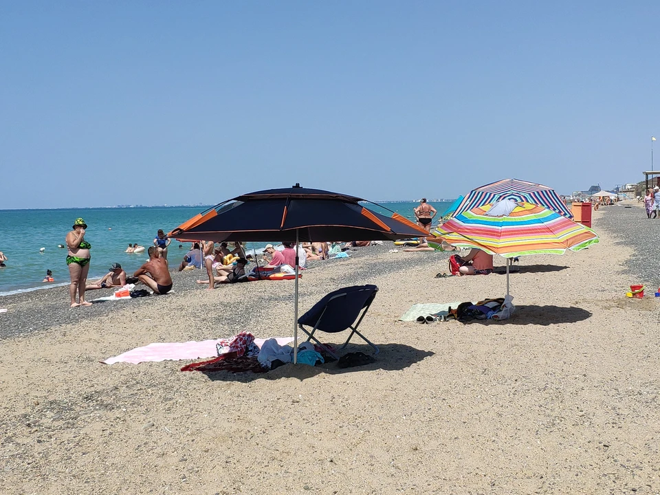 В Крыму очень теплое море