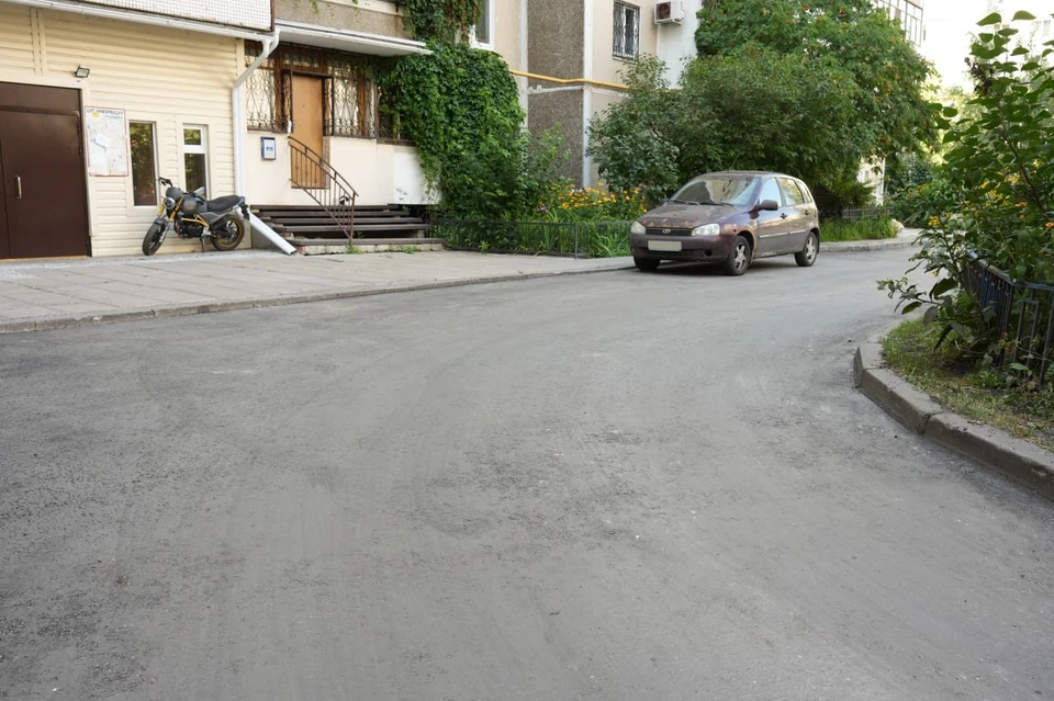 Всего в 2025 году в Ульяновске приведут в порядок более 100 дворов. Фото телеграм-канал Александра Болдакина