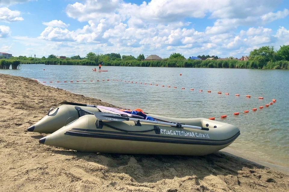 В Динской закрыли пляж в Комсомольском парке из-за загрязнения воды. Фото: t.me/kultura_komsomolskiy