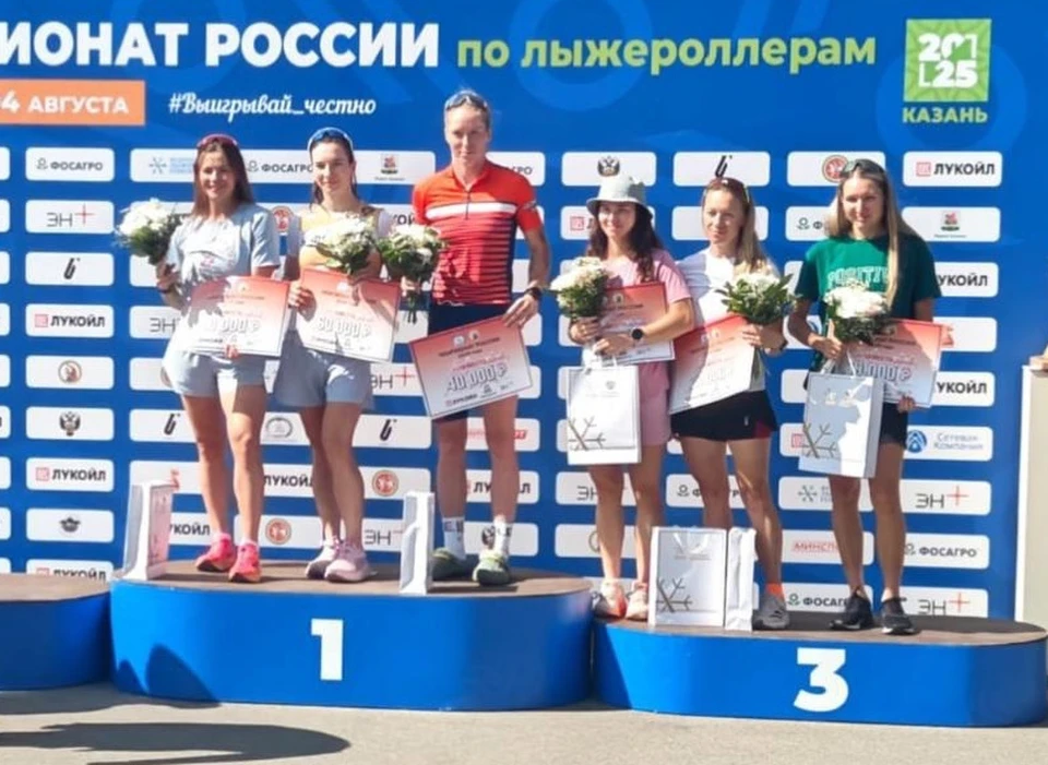 Тульская спортсменка взяла бронзу на чемпионате России по лыжероллерам