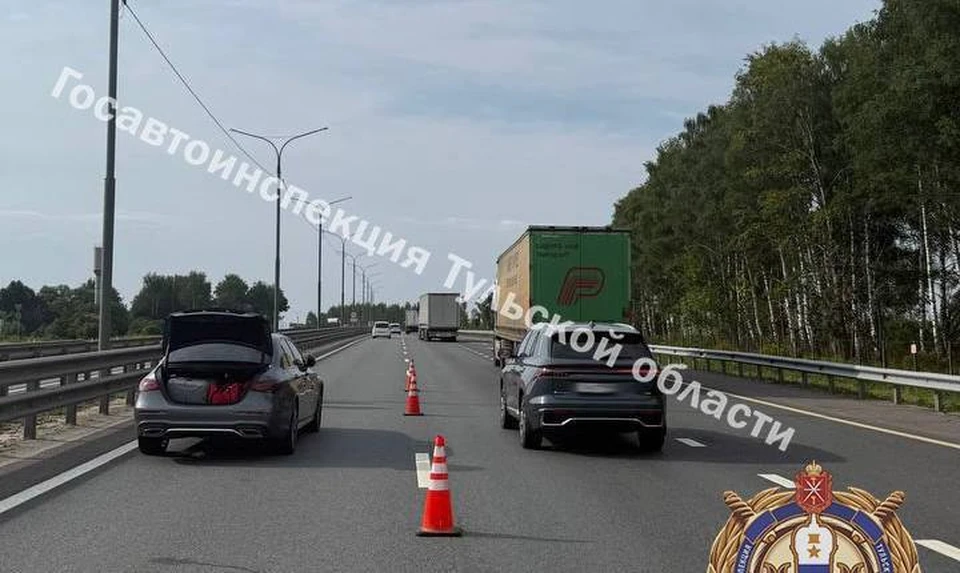 В Узловском районе автоледи на машине Mercedes сбила 60-летнего мужчину.