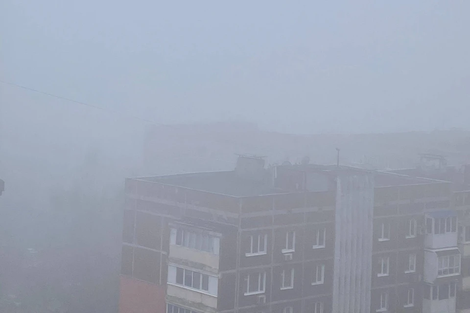 Самолеты не могут приземлиться и вылететь из Иркутска из-за тумана.