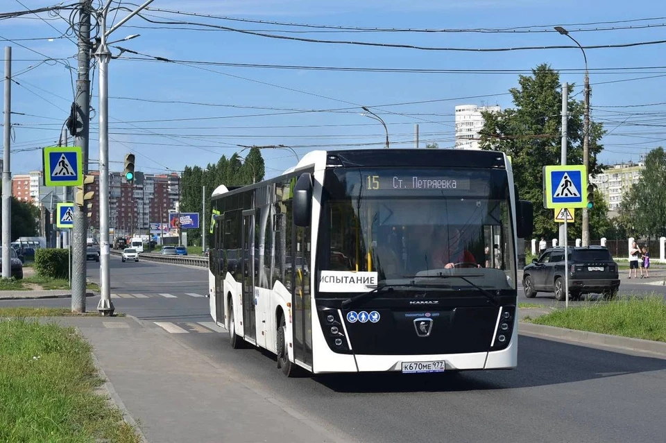 Новые автобусы тестируют в Нижнем Новгороде. Фото: ЦРТС НО