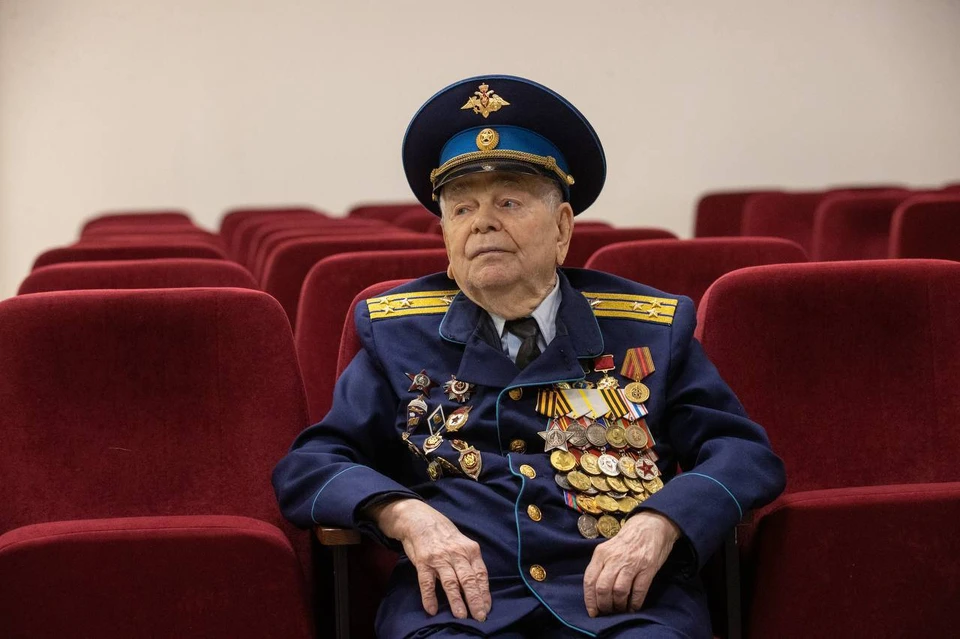 Ветеран войны из Анапы празднует 101 день рождения. Фото: t.me/kondratyevvi