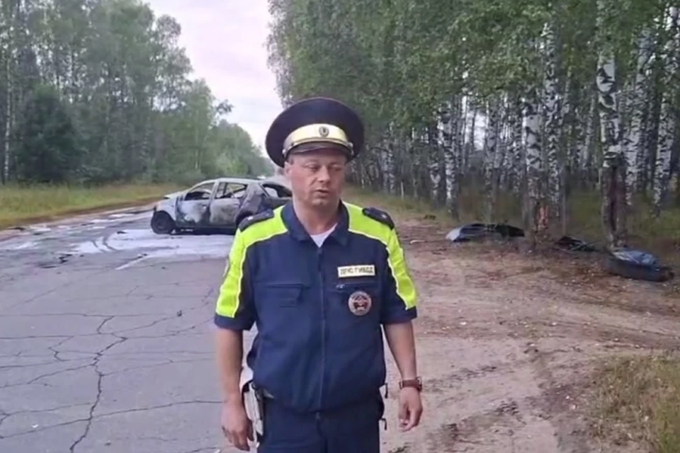 Пассажир иномарки скончался до приезда скорой. Фото: УМВД РФ по Ярославской области