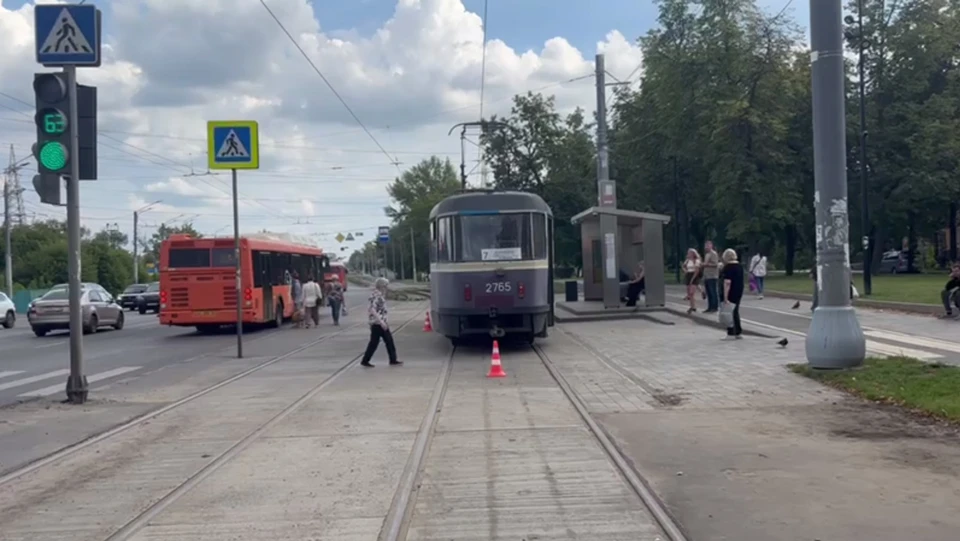 Мужчина попал под трамвай в Нижнем Новгороде.