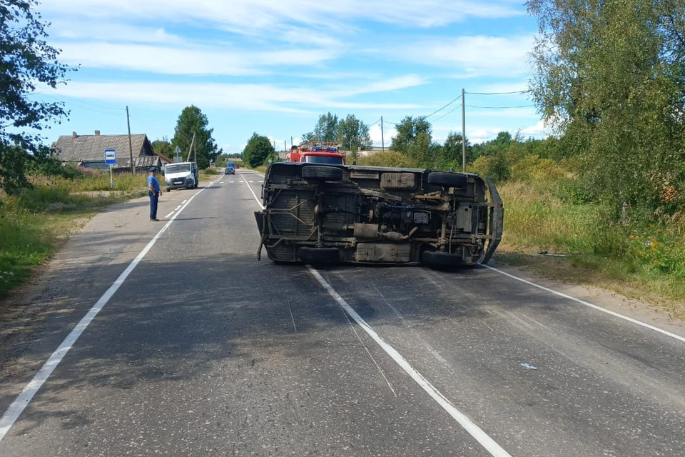 Двое мужчин погибли на трассе "Кола". Фото: t.me/goskomitet_rk