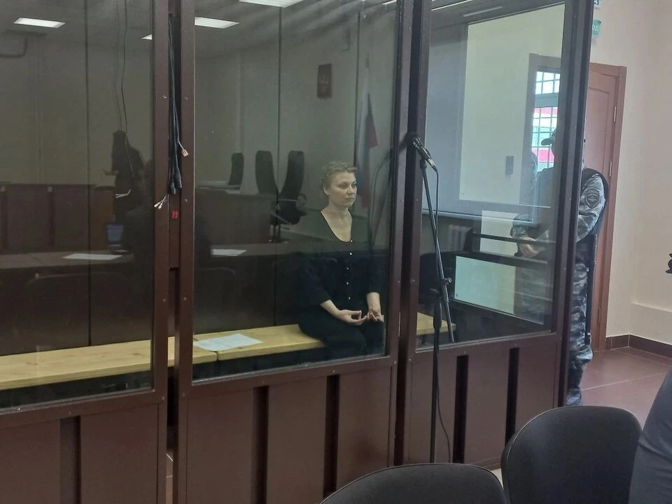 Авдюхина на скамье подсудимых