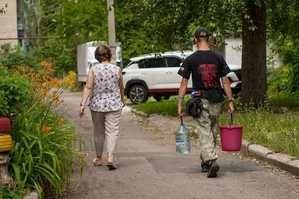 В ДНР продолжается борьба за воду. Фото (архив): ТГ/Макаров