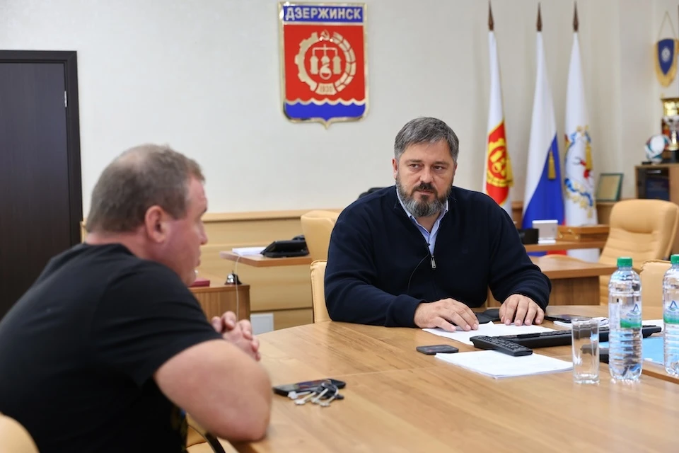 Глава Дзержинска Михаил Клинков рассказал о встрече с ветераном СВО