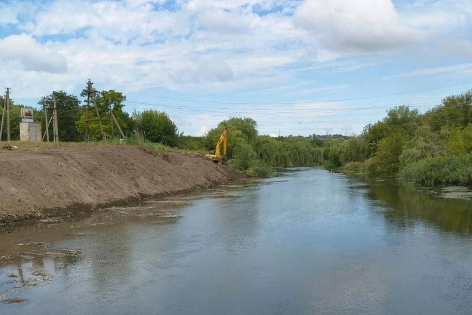 Водовод из Углегорского водохранилища поможет с водой жителям Енакиево. Фото (архив): ТГ/Шебалков
