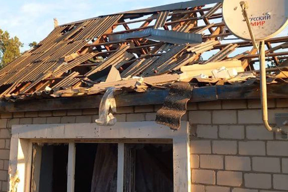 Последствия ударов ВСУ Фото: ТГ-канал Владимира Сальдо