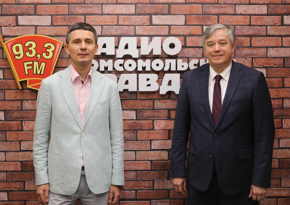 Ректор ТулГУ Олег Кравченко - на радио «Комсомольская правда» в Туле