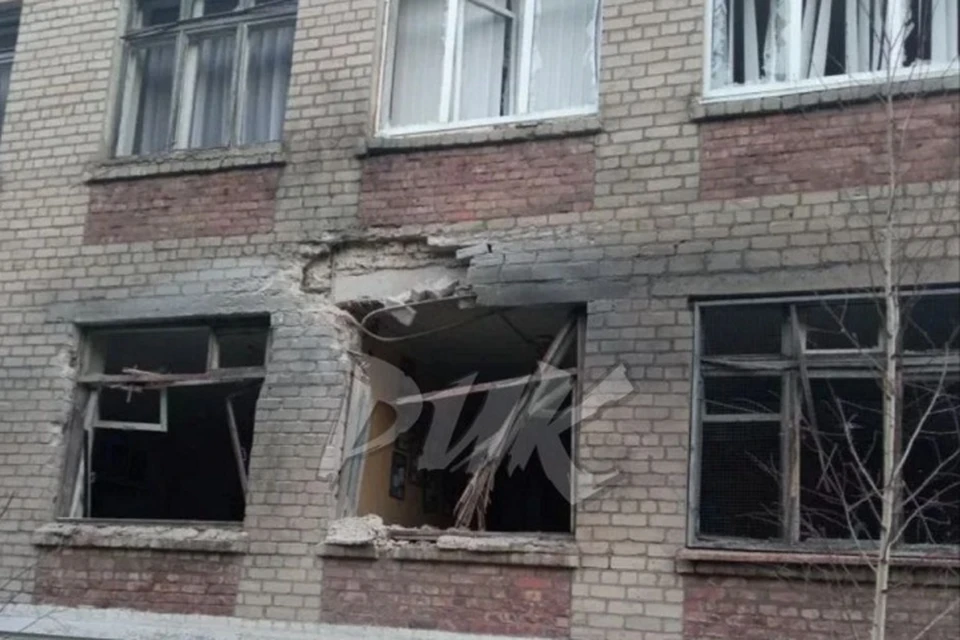 Ночью ВСУ подвергли центр Горловки обстрелу из РСЗО. Фото: ТГ/Приходько