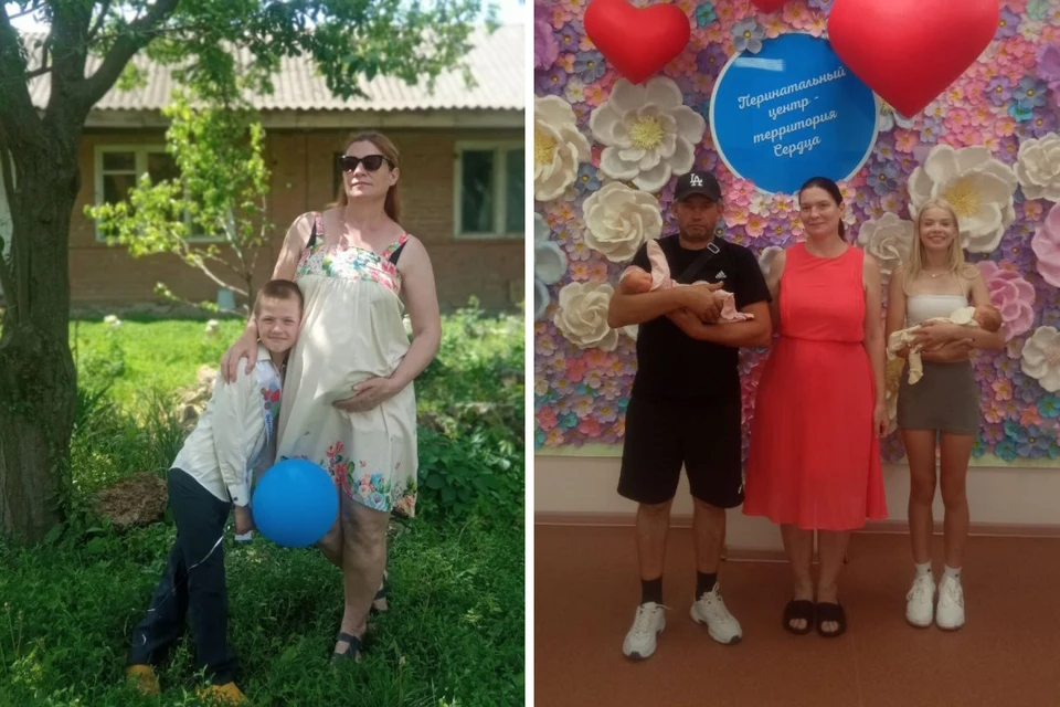 Муж загадал двойню мальчиков, а родились две девочки.