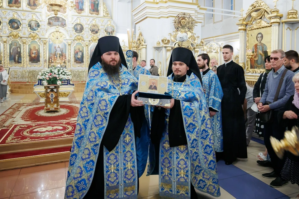 Торжественная церемония прощания с мощами святой состоялась 28 августа в Спасо-Вознесенском кафедральном соборе Ульяновска. ФОТО: Симбирская епархия