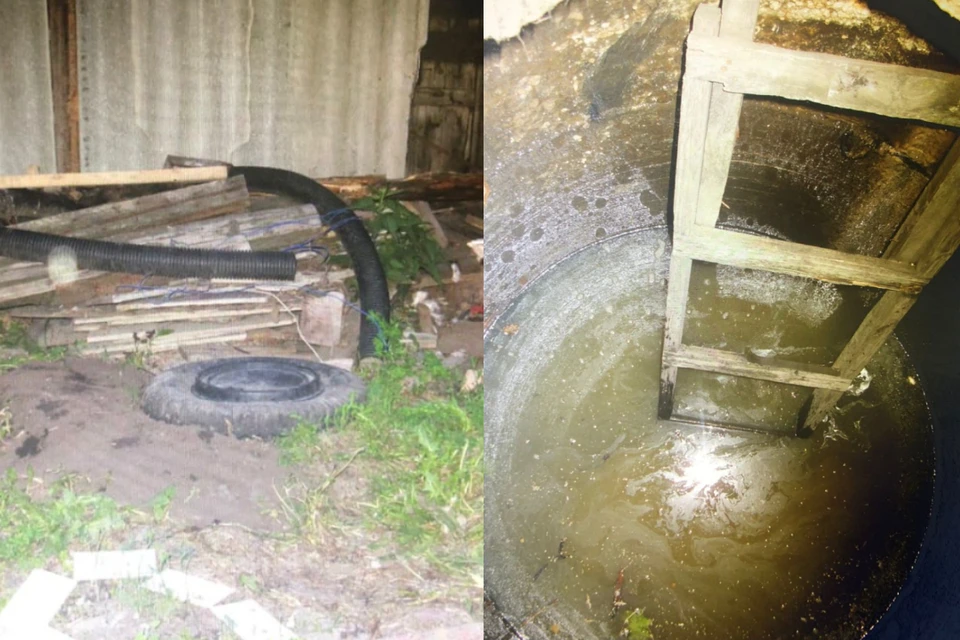 Девочка провалилась в плохо прикрытый колодец. Фото: СУ СКР по Новосибирской области
