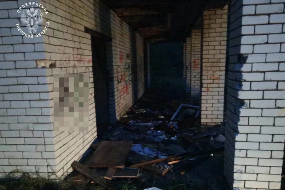 В Тверской области девятилетний мальчик получил травму в заброшке. Фото: пресс-служба прокуратуры Тверской области.