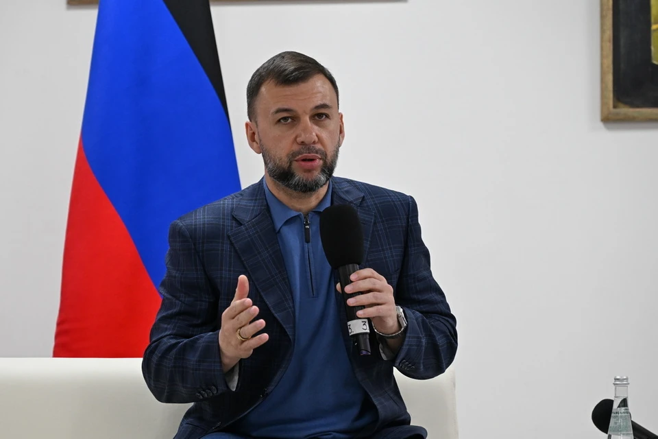 Денис Пушилин. Фото: Администрация Главы и Правительства ДНР