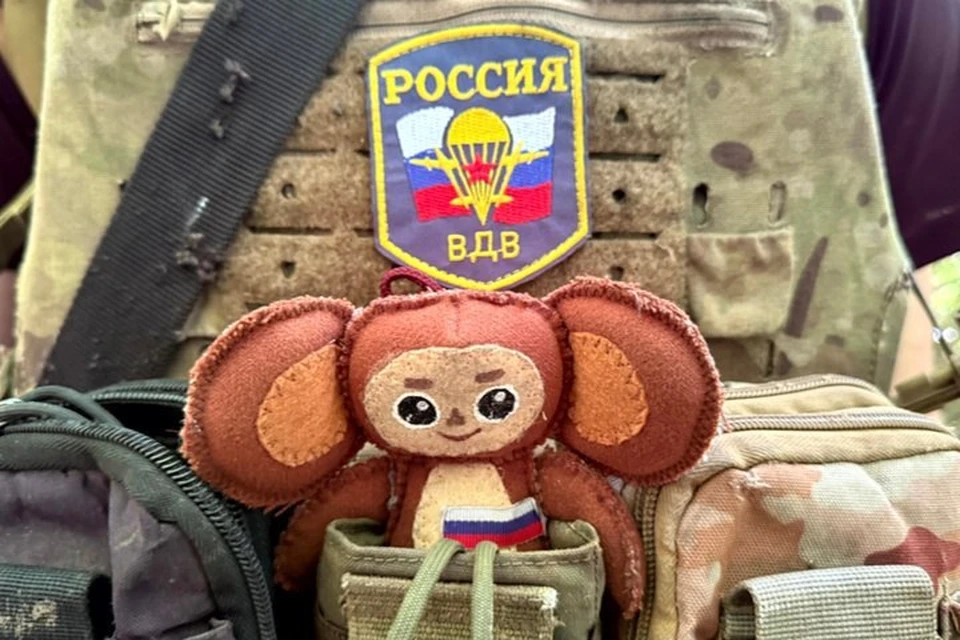 Десантники поздравили запорожских детей с Днем знаний. Фото: Народный фронт Запорожской области