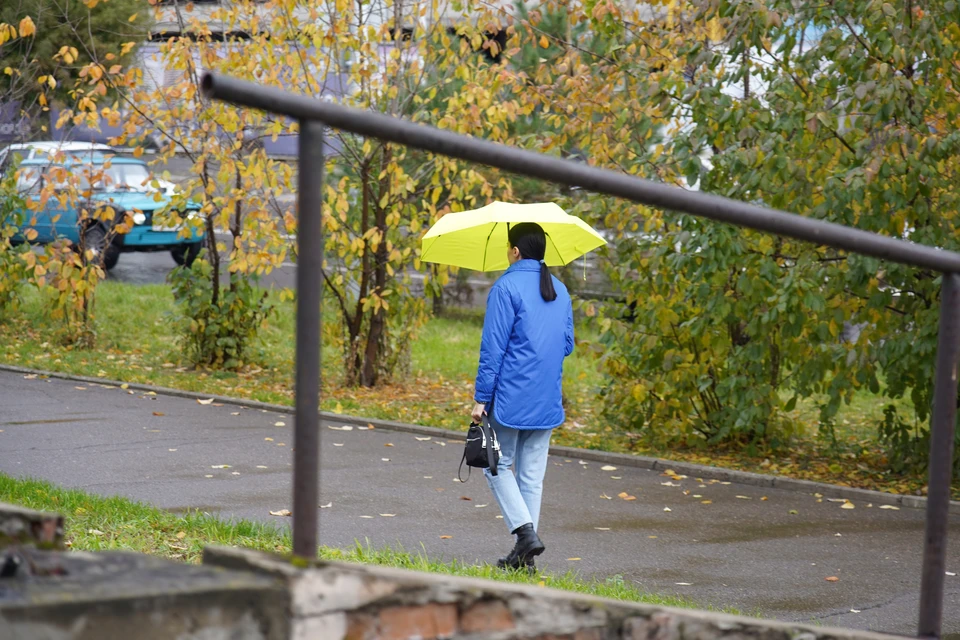 В Красноярске за день выпала месячная норма осадков
