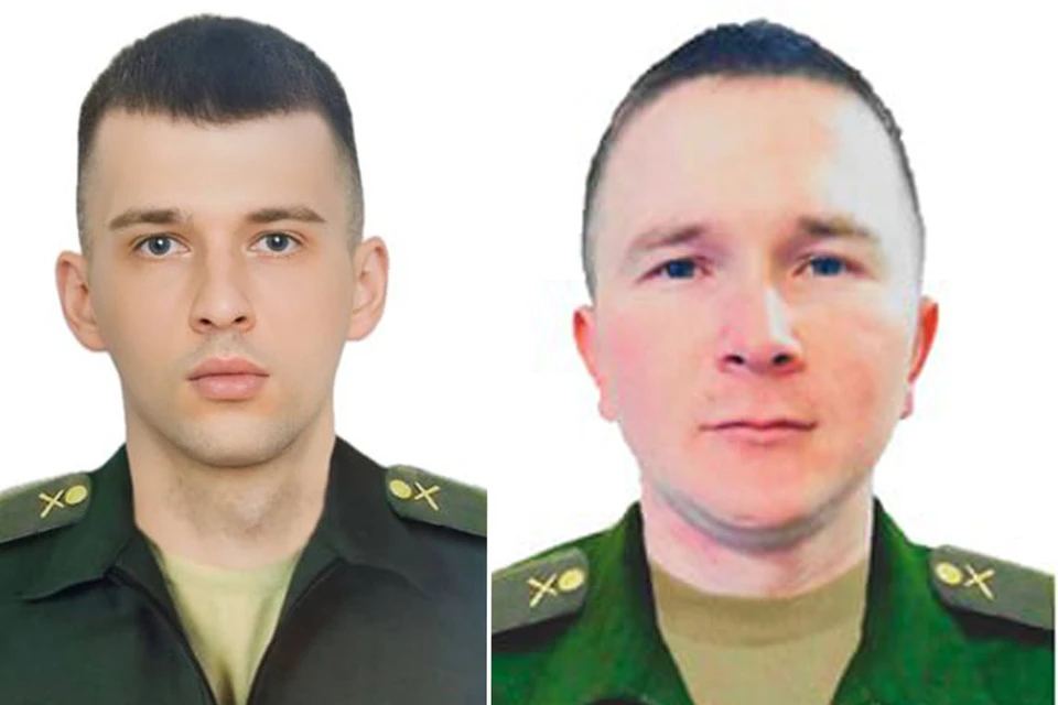 Сержант Олег Шелкоплясов и Сержант Анатолий Сивов