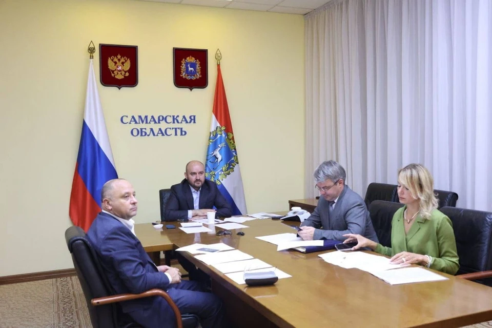Глава региона принял участие в заседании. Фото: пресс-служба правительства Самарской области