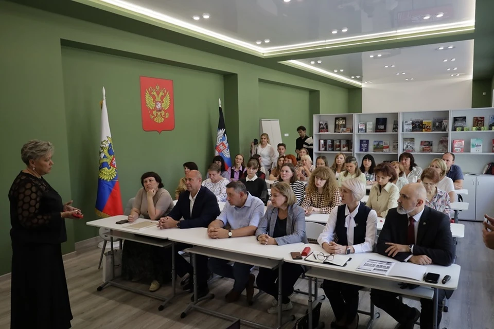 В Горловке открыли Центр военно-патриотического воспитания. Фото: ДГПУ имени В. Шаталова