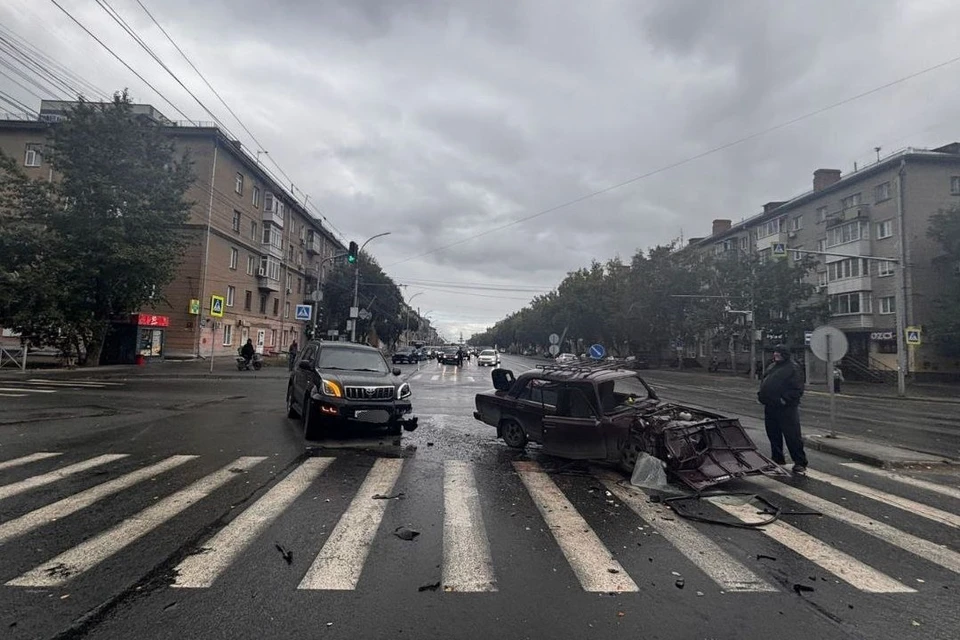 Четыре ребенка и женщина пострадали в ДТП в Новосибирске. Фото: ГАИ Новосибирской области