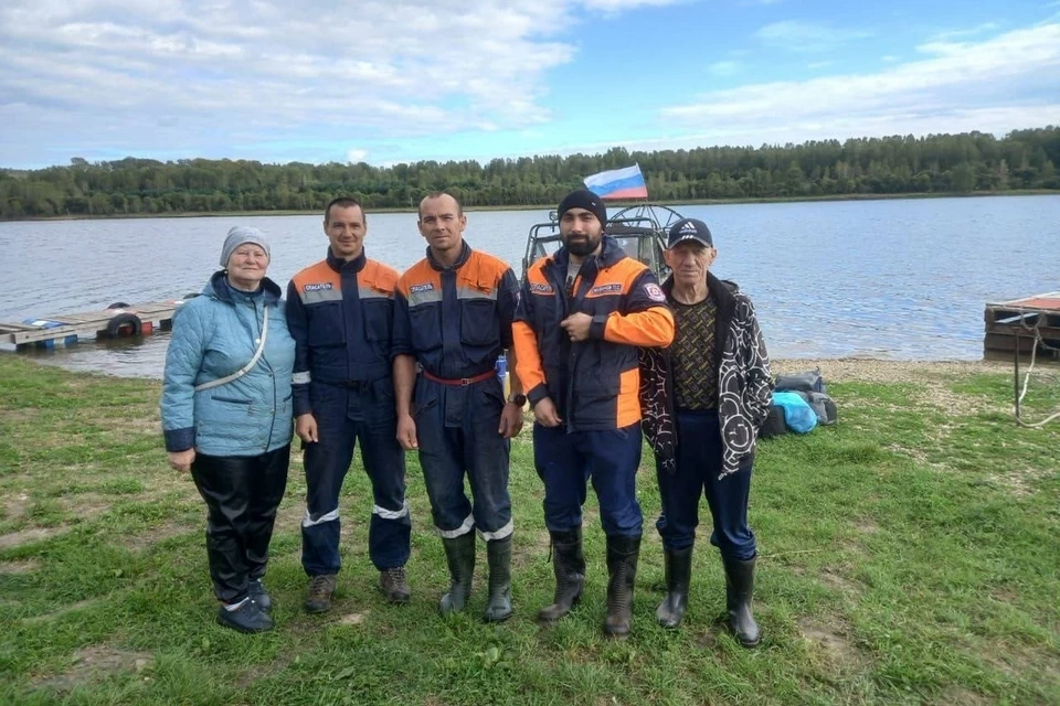 Спасатели за один выезд выполнили три дела. Фото: КГКУ «Спасатель»