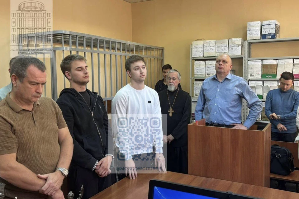 Обманувшего священника студента осудили в Москве за мошенничество на 6 лет. Фото: ТГ-канал Судов общей юрисдикции города Москвы